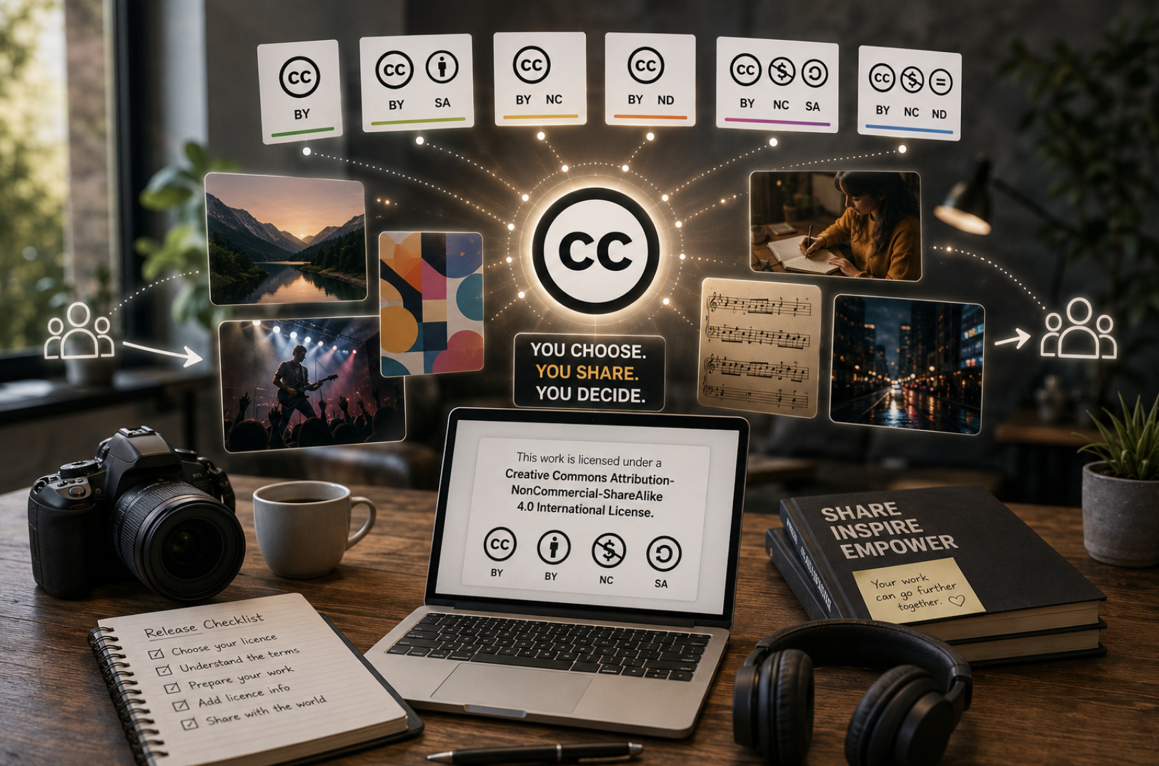 Releasing Your Own Work Under a Creative Commons License