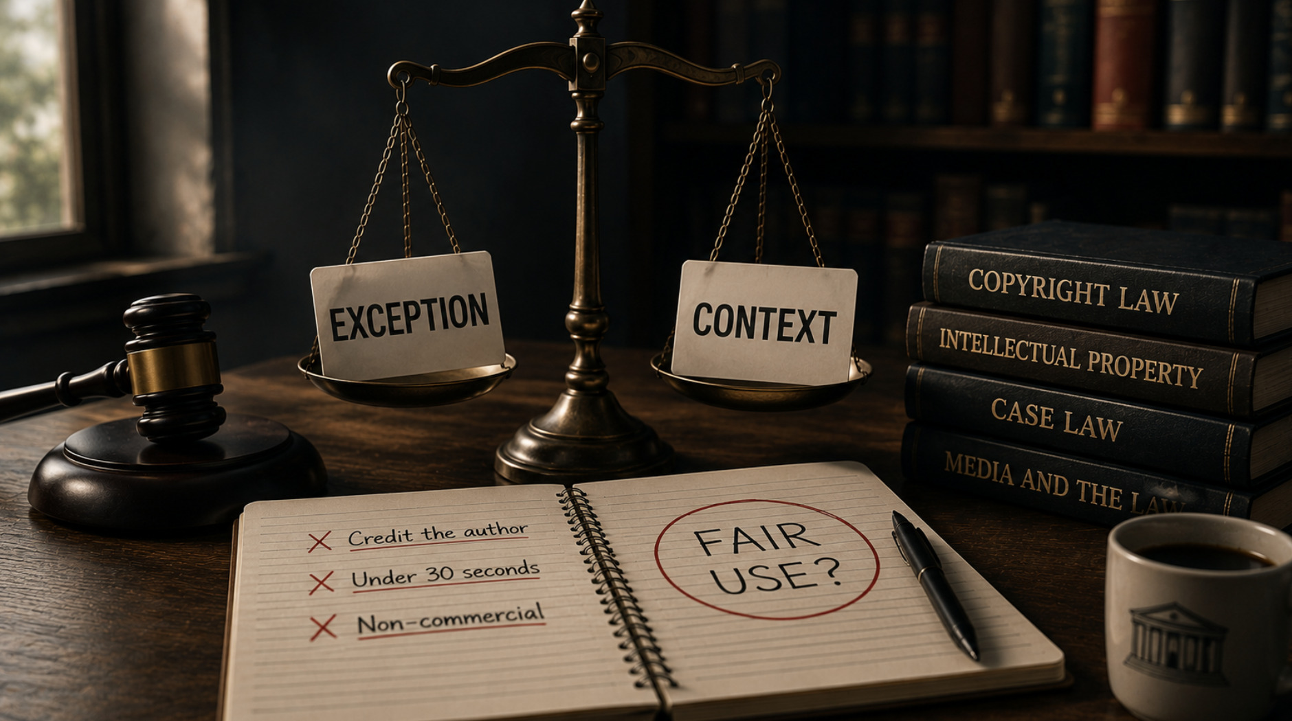 What Fair Use Actually Means and Where It Ends